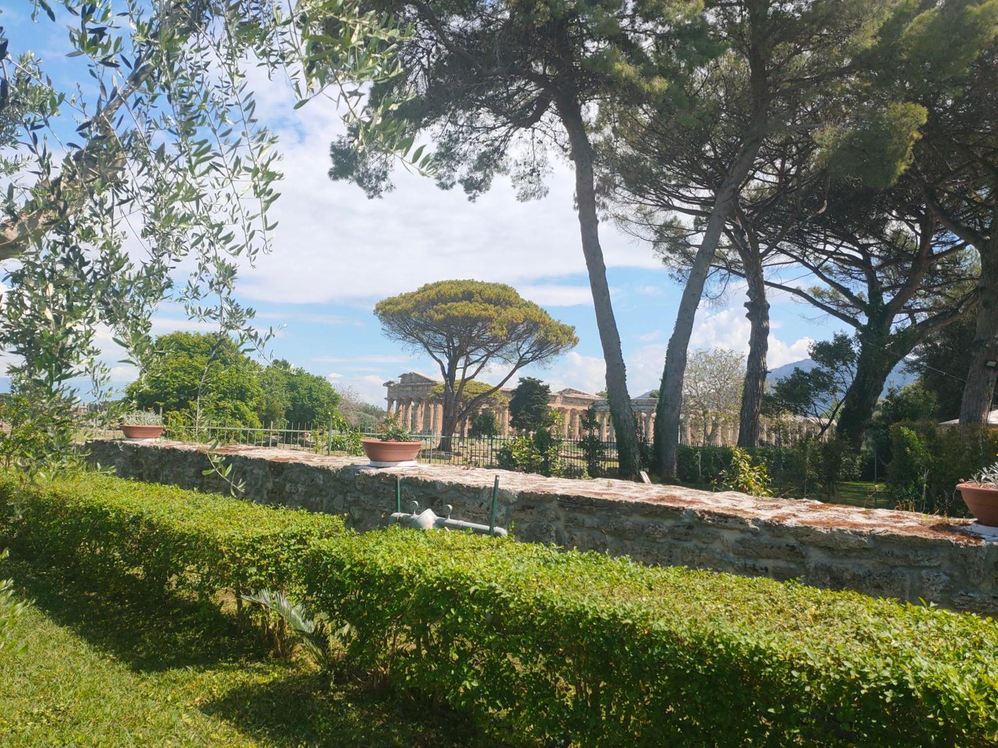 Ferienwohnung Il Giardino Di Athena 1 Paestum Exterior foto